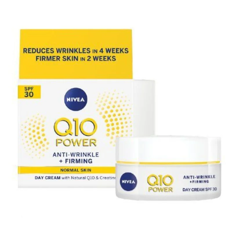 NIVEA Q10 Power Anti-Wrinkle Day Cream 50ml & Night Cream 50ml
