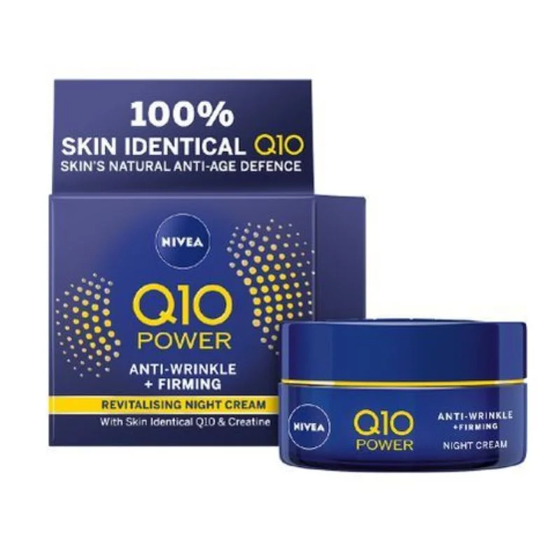 NIVEA Q10 Power Anti-Wrinkle Day Cream 50ml & Night Cream 50ml