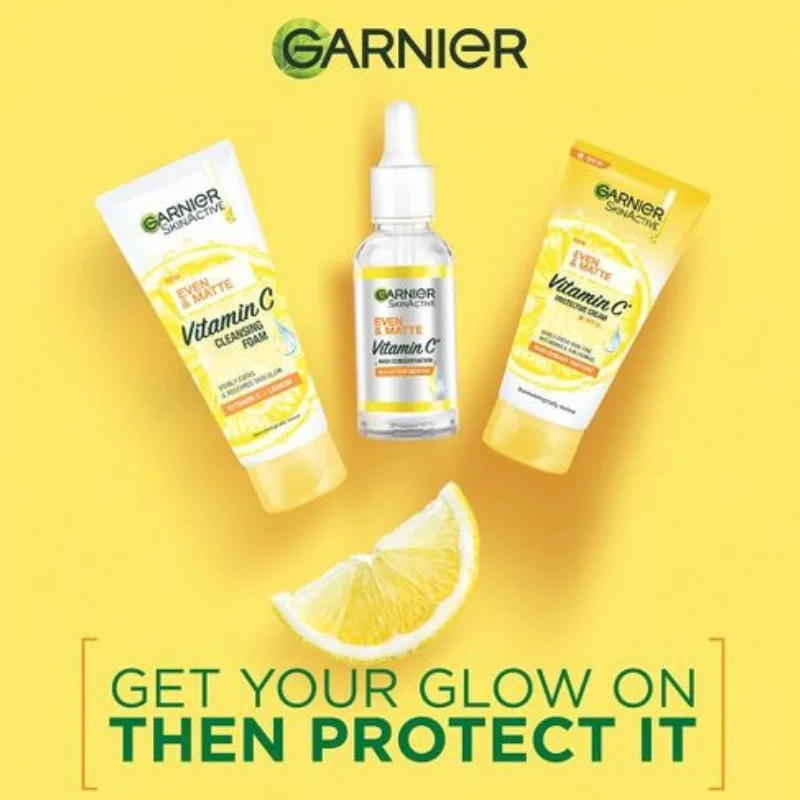 Garnier Even & Matte Vitamin C Protection Cream SPF30 50ml