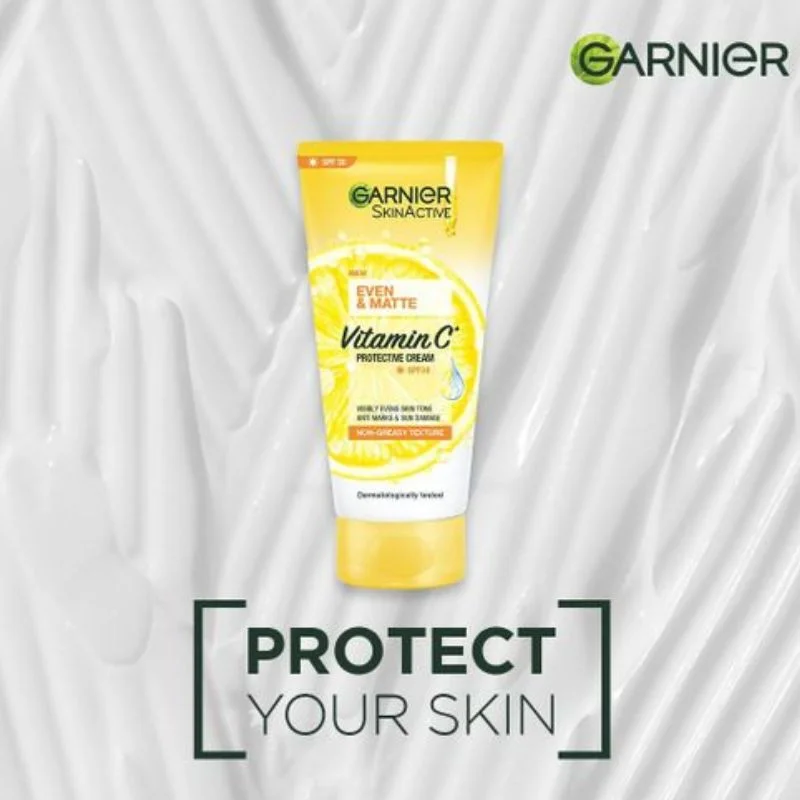 Garnier Even & Matte Vitamin C Protection Cream SPF30 50ml