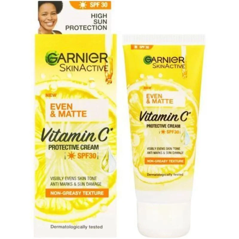Garnier Even & Matte Vitamin C Protection Cream SPF30 50ml